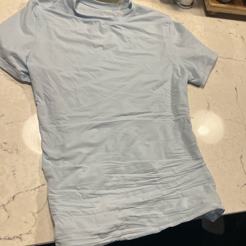 Baby blue Skims short sleeve tshirt size small